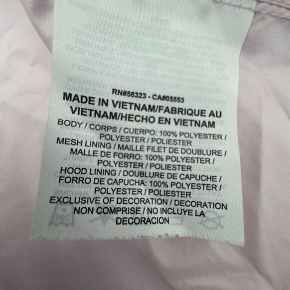 Nike Air Windrunner Girls Light Windbreaker Hooded Jacket in Pink Graffiti-Large - Picture 8 of 9